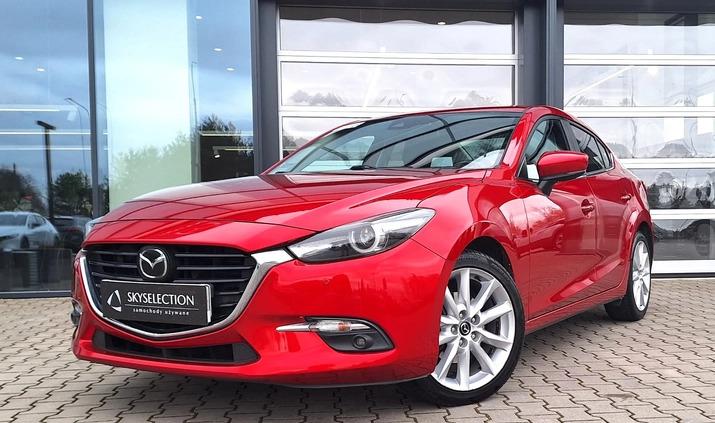 Mazda 3 cena 69900 przebieg: 129015, rok produkcji 2017 z Ełk małe 326